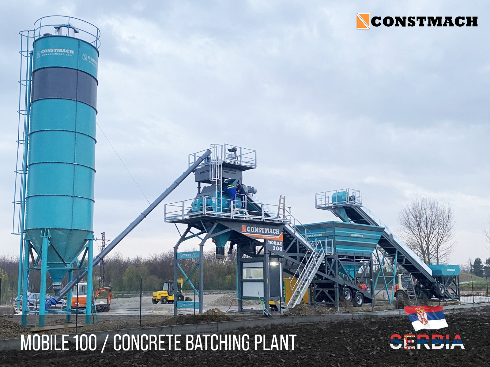 Constmach Concrete Batching Plants & Crushing and Screening Plants undefined: gambar 11