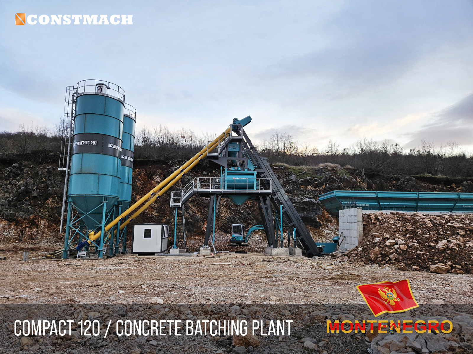 Constmach Concrete Batching Plants & Crushing and Screening Plants undefined: gambar 3