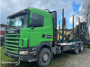 Truk logging SCANIA R144