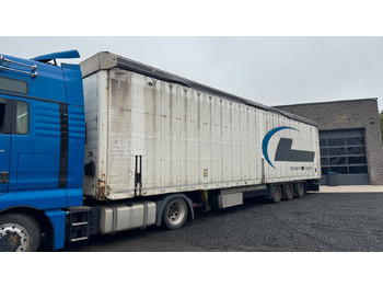 Semi-trailer dengan terpal samping SCHMITZ