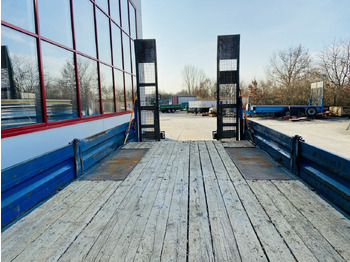 Trailer low bed 14 t Tandemtieflader: gambar 2