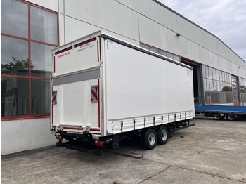 Trailer dengan terpal samping Möslein  Planenanhänger, Ladebordwand + Durchladbar neuw: gambar 2