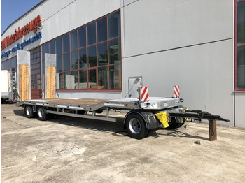 Trailer low bed untuk pengangkutan mesin berat baru Möslein T 3-6,60 VB 1 3 Achs Tieflader- Anhänger, Luftgefedert, Verbreiterung: gambar 3