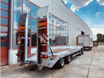 Trailer low bed untuk pengangkutan mesin berat baru Möslein T 4 VB F  4 Achs Tieflader- Anhänger, Neufahrzeug: gambar 5