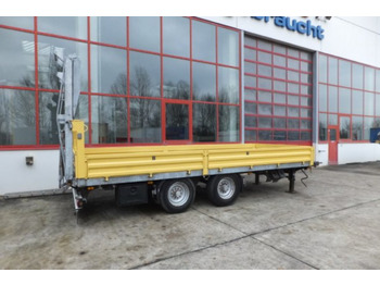 Trailer low bed untuk pengangkutan mesin berat Obermaier OS2-TUE135S  13,5 t Tandemtieflader: gambar 2