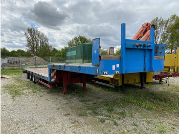 Semi-trailer low bed