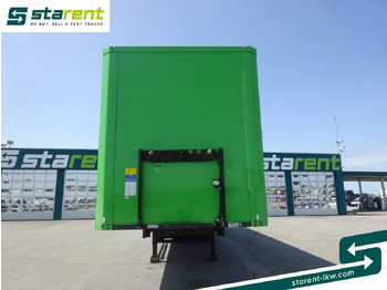 Semi-trailer kotak tertutup Kögel Trockenfrachtkoffer, Lenkachse, Liftachse, LBW: gambar 2