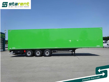 Semi-trailer kotak tertutup Kögel Trockenfrachtkoffer, Lenkachse, Liftachse, LBW: gambar 4