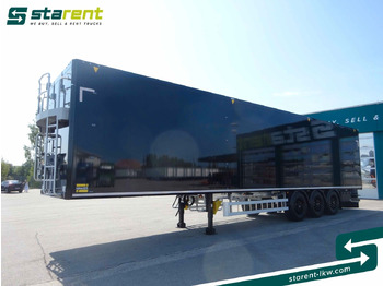 Semi-trailer dengan lantai berjalan KRAKER