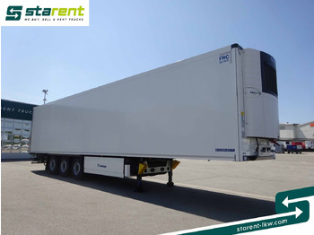 Semi-trailer kotak tertutup Krone Tiefkühler Carrier Vector 1550, Liftachse: gambar 3