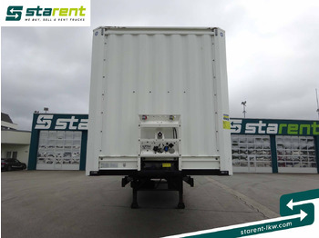 Semi-trailer kotak tertutup Krone Trockenfrachtkoffer, Dautel LBW 2.500 KG: gambar 2