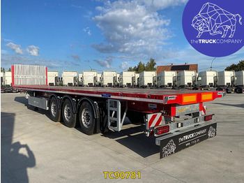 Semi-trailer flatbed TURBO'S HOET