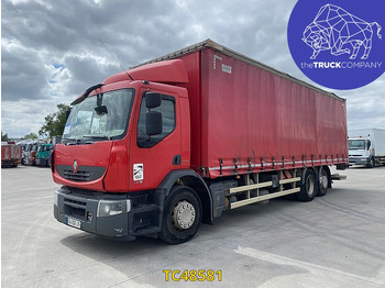 Truk dengan terpal samping RENAULT Premium