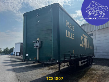 Semi-trailer dengan terpal samping SAMRO