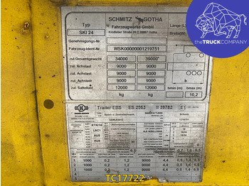 Semi-trailer jungkit Schmitz Cargobull 37m³: gambar 2