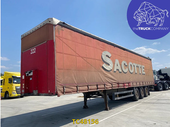 Semi-trailer dengan terpal samping SCHMITZ