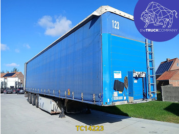 Semi-trailer dengan terpal samping SCHMITZ SCS
