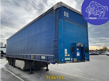 Semi-trailer dengan terpal samping SCHMITZ SCS