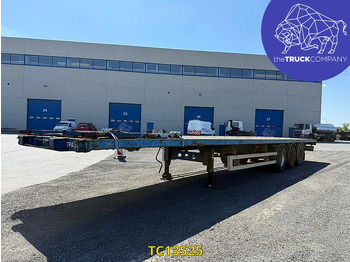 Semi-trailer flatbed TURBO'S HOET