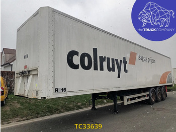 Semi-trailer kotak tertutup VAN HOOL