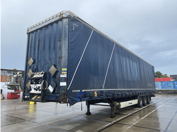 Semi-trailer dengan terpal samping KRONE