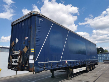 Semi-trailer dengan terpal samping KRONE