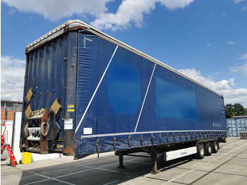 Semi-trailer dengan terpal samping KRONE