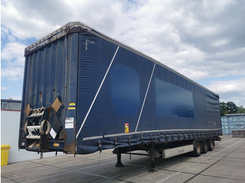 Semi-trailer dengan terpal samping KRONE