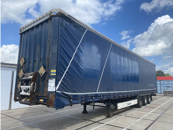 Semi-trailer dengan terpal samping KRONE