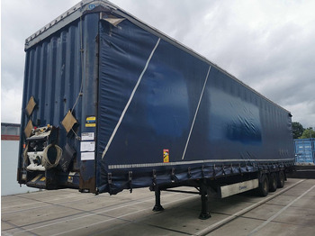 Semi-trailer dengan terpal samping KRONE SD