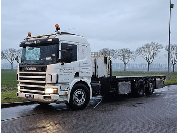 Truk flatbed Scania P124.420 CP19 6X2 MANUAL: gambar 2
