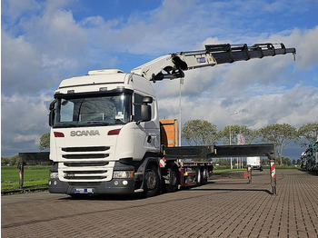 Truk flatbed SCANIA R 490