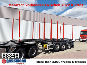 Semi-trailer pengangkut kayu DOLL