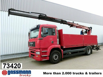 Truk flatbed MAN TGA 18.360