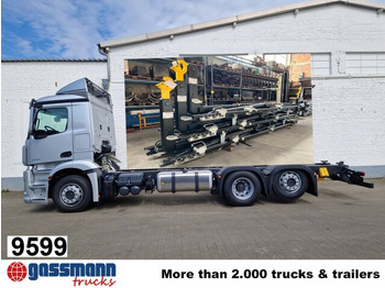 Hook lift MERCEDES-BENZ Actros 2553
