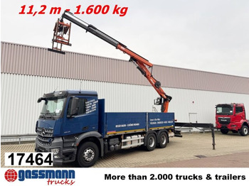 Truk flatbed MERCEDES-BENZ Arocs 2642