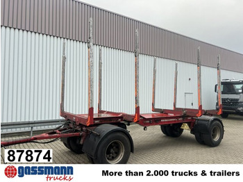 Trailer pengangkut kayu