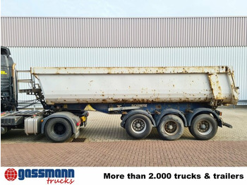 Semi-trailer jungkit Schmitz Cargobull SKI 24 SL 7.2, Stahlmulde ca. 24m³, Liftachse: gambar 3