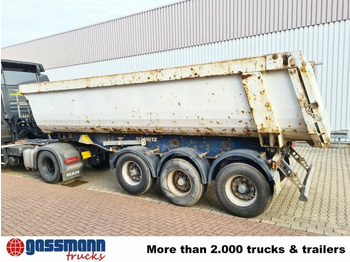 Semi-trailer jungkit Schmitz Cargobull SKI 24 SL 7.2, Stahlmulde ca. 24m³, Liftachse: gambar 4