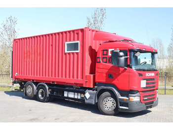Truk sasis Scania R490 | 6X2 | RETARDER | BDF | MOBILE WORKSHOP | WERKSTATT: gambar 3