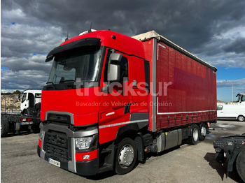 Truk dengan terpal samping RENAULT T High 480