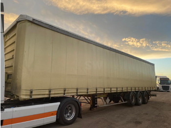 Semi-trailer dengan terpal samping FRUEHAUF