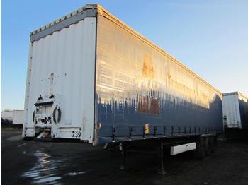 Semi-trailer dengan terpal samping KRONE