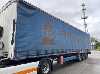 Semi-trailer dengan terpal samping KRONE