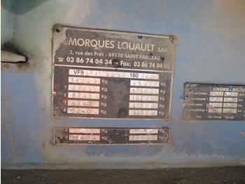 Semi-trailer low bed Louault: gambar 3