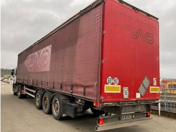 Semi-trailer dengan terpal samping SAMRO