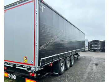 Semi-trailer dengan terpal samping baru Kögel 3 essieux: gambar 3