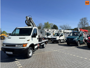 Platform udara yang dipasang di truk IVECO Daily