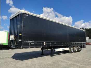 Semi-trailer dengan terpal samping KRONE SD
