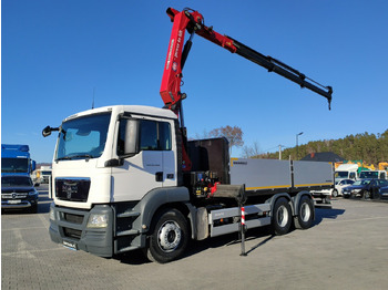 Truk flatbed MAN TGS 26.360